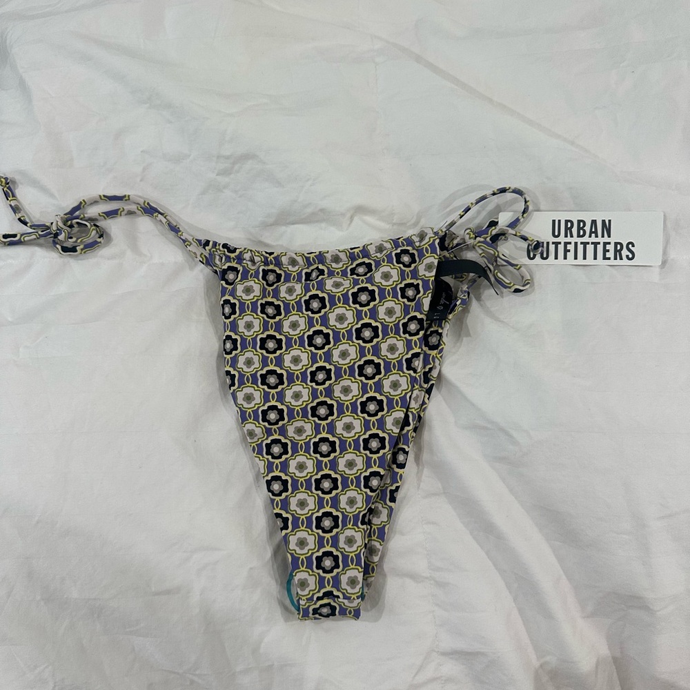 Urban Outfitters Floral Pattern Bikini Bottom